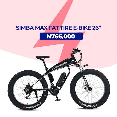 Simba Max Fat Tire E-Bike 26